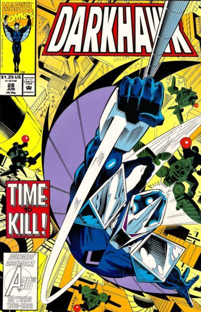 Darkhawk, Vol. 1 Shattered Fates, Part 3: Time To Kill |  Issue#28A | Year:1993 | Series: Darkhawk |