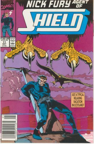 Nick Fury Agent of Shield, Vol. 4 Greetings From Scotland |  Issue#11 | Year:1990 | Series: Nick Fury - Agent of S.H.I.E.L.D. |