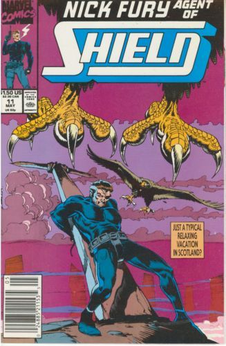 Nick Fury Agent of Shield, Vol. 4 Greetings From Scotland |  Issue#11 | Year:1990 | Series: Nick Fury - Agent of S.H.I.E.L.D. | Pub: Marvel Comics |