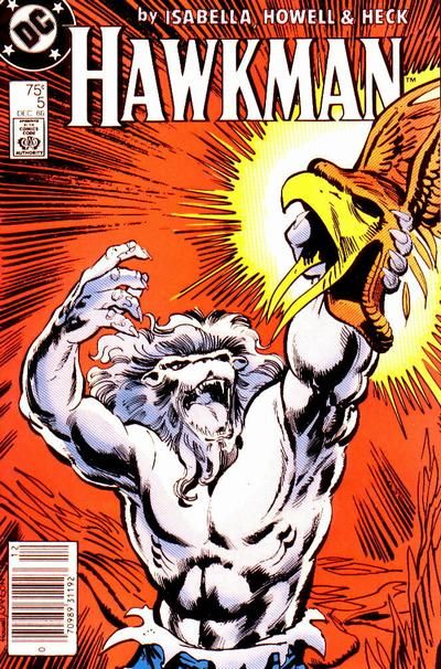 Hawkman, Vol. 2 The Lionmane Diversion |  Issue#5B | Year:1986 | Series: Hawkman | Pub: DC Comics