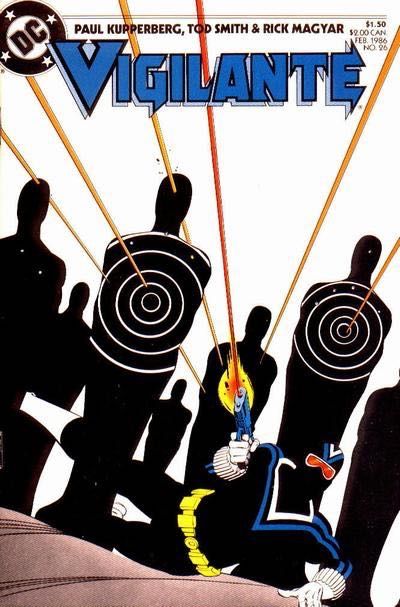 Vigilante, Vol. 1 Into The Night; The Session |  Issue#26 | Year:1986 | Series: Vigilante |