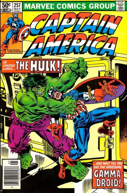 Captain America, Vol. 1 Deadly Anniversary! |  Issue#257B | Year:1981 | Series: Captain America |