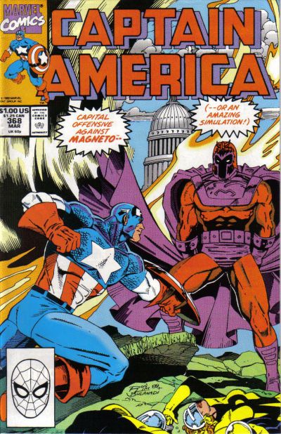 Captain America, Vol. 1 Red Twilight |  Issue#368A | Year:1990 | Series: Captain America | Pub: Marvel Comics