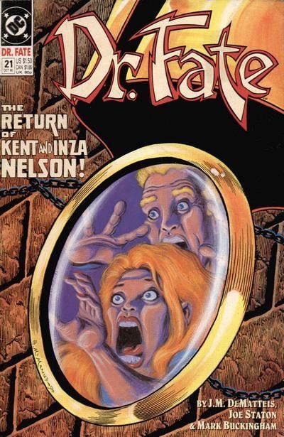 Dr. Fate, Vol. 2 The Bleeding Worlds |  Issue#21 | Year:1990 | Series: Doctor Fate | Pub: DC Comics |