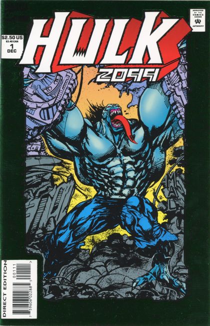 Hulk 2099 No Exit |  Issue#1A | Year:1994 | Series: Hulk | Pub: Marvel Comics | Direct Edition Foil