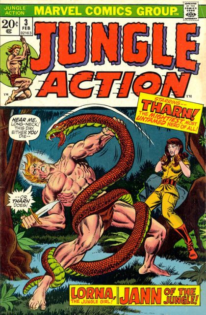 Jungle Action Elephant Charge!; The Devil's Lagoon; The Challenge of the Pit!; Rampage! |  Issue#3 | Year:1973 | Series:  | Pub: Marvel Comics