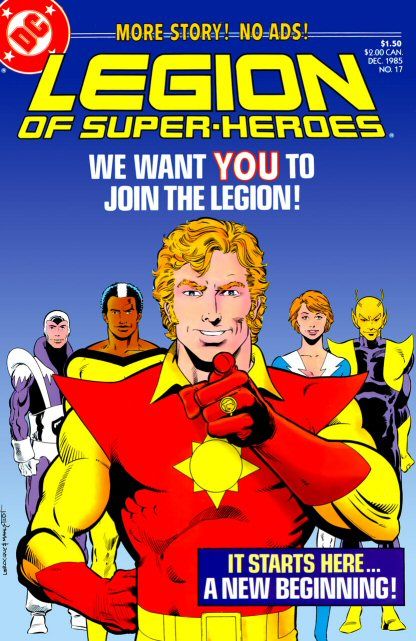 Legion of Super-Heroes, Vol. 3 A New Beginning |  Issue#17 | Year:1985 | Series: Legion of Super-Heroes |