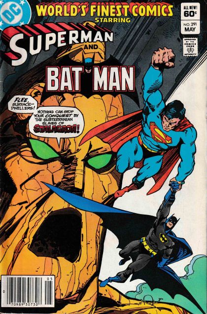 World's Finest Comics The Strange Saga of Stalagron |  Issue#291B | Year:1983 | Series: World's Finest | Pub: DC Comics |