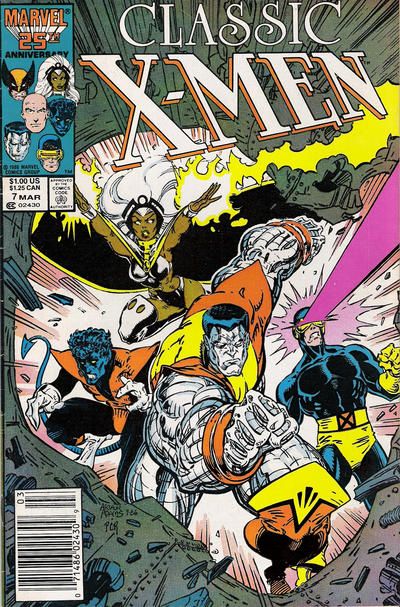 X-Men Classic Deathstar, Rising! / Out with the Old |  Issue#7B | Year:1987 | Series: X-Men | Pub: Marvel Comics | Newsstand Edition
