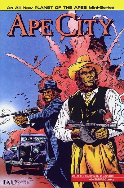 Ape City See No Evil, Hear No Evil, Speak No Evil |  Issue#2 | Year:1990 | Series: Planet of the Apes | Pub: Malibu Comics |