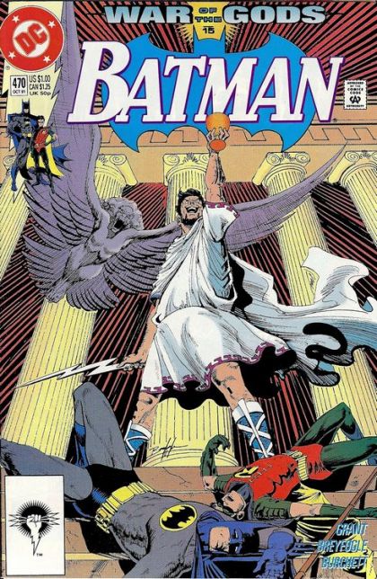 Batman, Vol. 1 War of the Gods - Part 15: Of Gods And Men |  Issue#470A | Year:1991 | Series: Batman | Pub: DC Comics