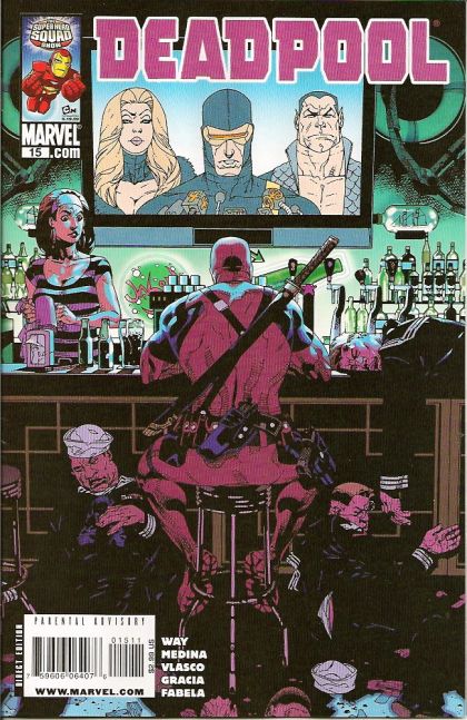 Deadpool, Vol. 3 Want You To Want Me, Part One: The Complete Idiot's Guide To Metaphors |  Issue#15A | Year:2009 | Series: Deadpool | Pub: Marvel Comics