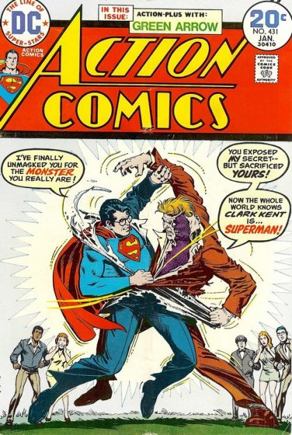 Action Comics, Vol. 1 The Monster Who Unmasked Superman! / The Case Of The Runaway Shoebox! |  Issue#431 | Year:1973 | Series:  | Pub: DC Comics