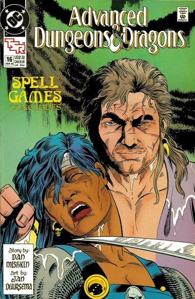 Advanced Dungeons & Dragons Spell Games, The Last Betrayal |  Issue#16A | Year:1990 | Series: TSR |