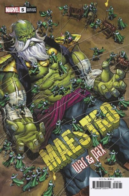 Maestro: War and Pax  |  Issue#5B | Year:2021 | Series:  | Pub: Marvel Comics | Joshua Cassara Cover