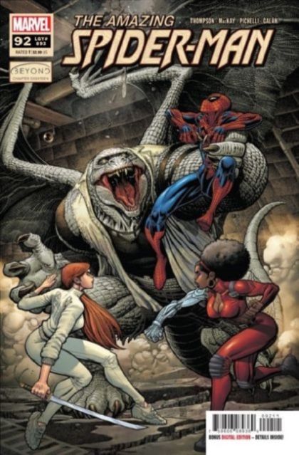 The Amazing Spider-Man, Vol. 5 Beyond, "Beyond: Chapter Eighteen" |  Issue#92A | Year:2022 | Series: Spider-Man | Pub: Marvel Comics | Arthur Adams Regular Cover