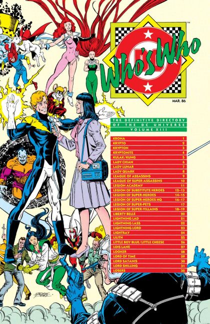 Who's Who: The Definitive Directory of the DC Universe Krona to Losers |  Issue#13B | Year:1985 | Series: Who's Who? | Pub: DC Comics