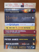 Thriller Mystery Suspense Fiction | Pack of 10 Books | Free Shipping | Free Bookmarks