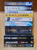 Thriller Mystery Suspense Fiction | Pack of 10 Books | Free Shipping | Free Bookmarks