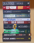 Thriller Mystery Suspense Fiction | Pack of 10 Books | Free Shipping | Free Bookmarks