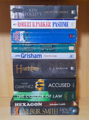 Thriller Mystery Suspense Fiction | Pack of 10 Books | Free Shipping | Free Bookmarks