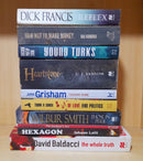 Thriller Mystery Suspense Fiction | Pack of 10 Books | Free Shipping | Free Bookmarks