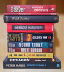 Thriller Mystery Suspense Fiction | Pack of 10 Books | Free Shipping | Free Bookmarks
