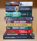 Thriller Mystery Suspense Fiction | Pack of 10 Books | Free Shipping | Free Bookmarks