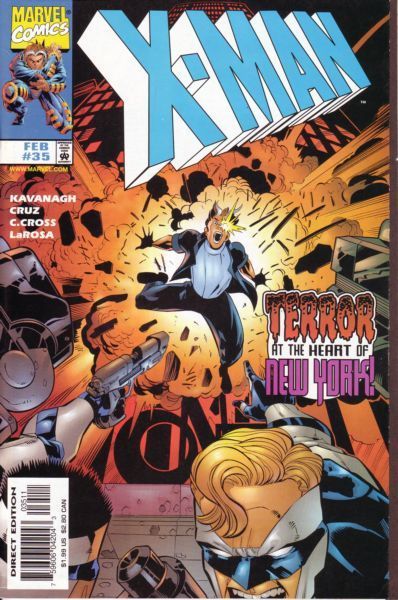 X-Man Messiah Complex, Part 2 |  Issue#35A | Year:1997 | Series: X-Men | Pub: Marvel Comics