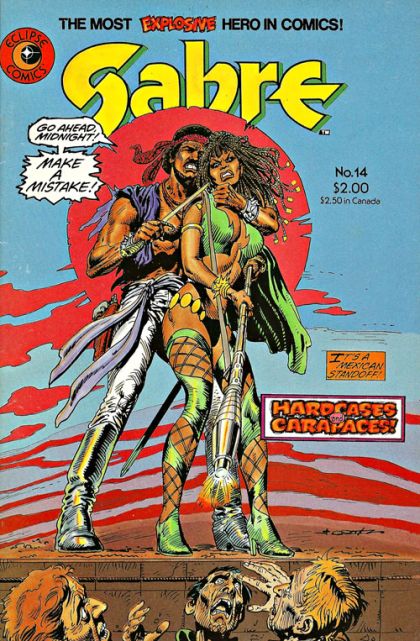 Sabre The Decadence Indoctionation, Part 5 : Hardcases Carapaces |  Issue#14 | Year:1985 | Series:  | Pub: Eclipse Comics
