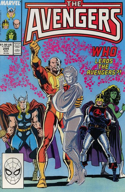 The Avengers, Vol. 1 "If Wishes Were Horses..." |  Issue#294A | Year:1988 | Series: Avengers | Pub: Marvel Comics | Direct Edition