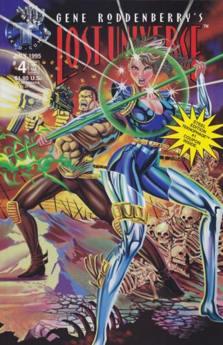 Lost Universe Payeru Attack |  Issue#4A | Year:1995 | Series: Gene Roddenberry's Lost Universe | Pub: Tekno Comix