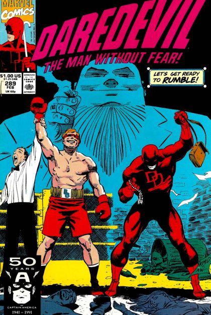 Daredevil, Vol. 1 The Hero |  Issue#289A | Year:1990 | Series: Daredevil | Pub: Marvel Comics |