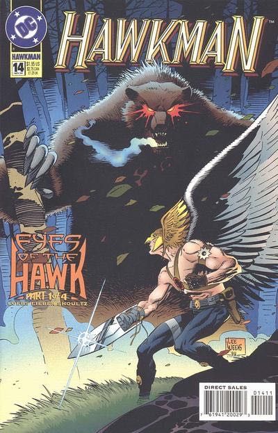 Hawkman, Vol. 3 Eyes Of The Hawk, Old Ephraim's Folly |  Issue#14 | Year:1994 | Series: Hawkman | Pub: DC Comics