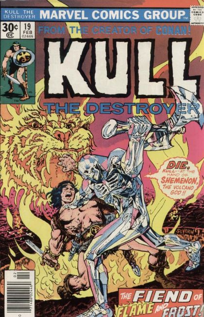 Kull The Conqueror, Vol. 1 The crystal menace |  Issue#19 | Year:1977 | Series: Kull | Pub: Marvel Comics