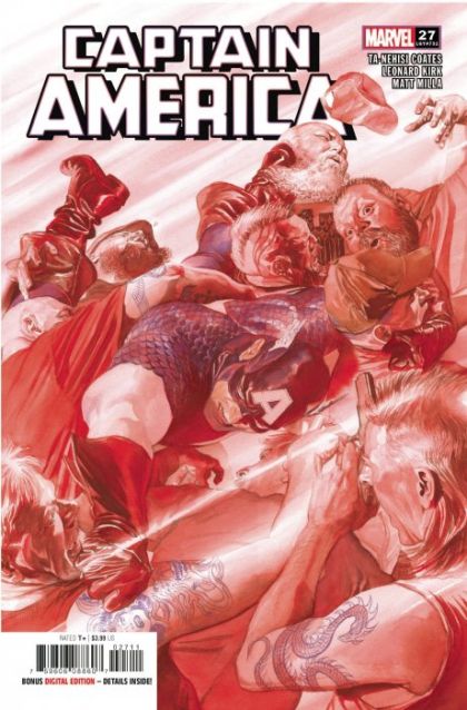Captain America, Vol. 9 All Die Young, Part VIII |  Issue#27A | Year:2021 | Series: Captain America | Pub: Marvel Comics | Alex Ross Regular