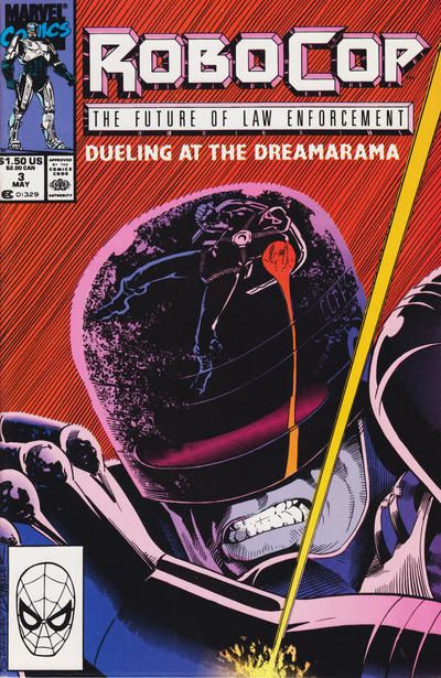 Robocop Dreamerama |  Issue#3A | Year:1990 | Series:  | Pub: Marvel Comics