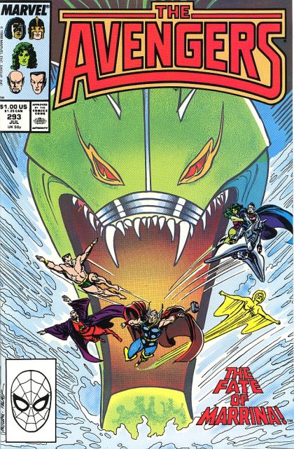 The Avengers, Vol. 1 And Flights of Angels... |  Issue#293A | Year:1988 | Series: Avengers | Pub: Marvel Comics |