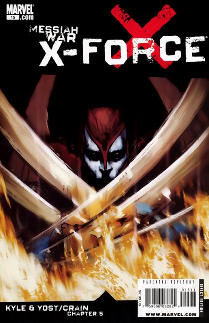 X-Force, Vol. 3 Messiah War - Messiah War, Chapter 5 |  Issue#15A | Year:2009 | Series: X-Force | Pub: Marvel Comics