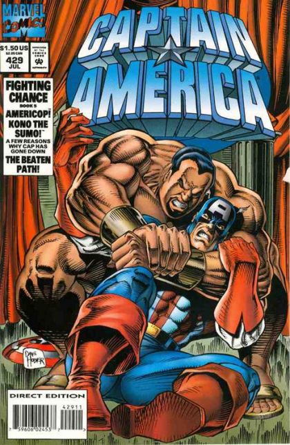 Captain America, Vol. 1 Fighting Chance, Part 5: The Beaten Path |  Issue#429A | Year:1994 | Series: Captain America |