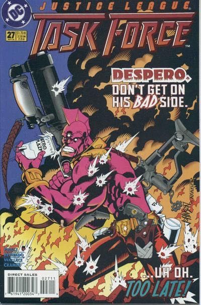 Justice League Task Force Prologue: Meanwhile Despero / Clear and Present Danger |  Issue#27 | Year:1995 | Series: JLA | Pub: DC Comics