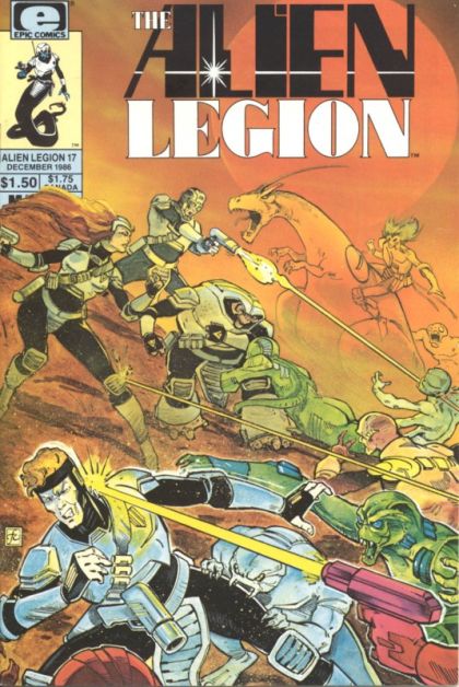 Alien Legion, Vol. 1 A Deadly Truth |  Issue#17 | Year:1986 | Series:  |