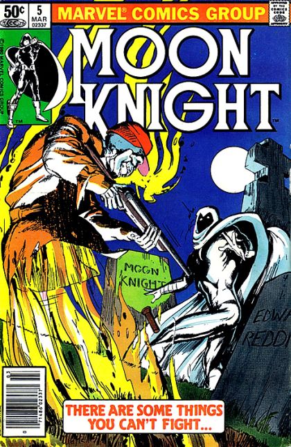 Moon Knight, Vol. 1 Ghost Story |  Issue#5B | Year:1981 | Series: Moon Knight | Pub: Marvel Comics
