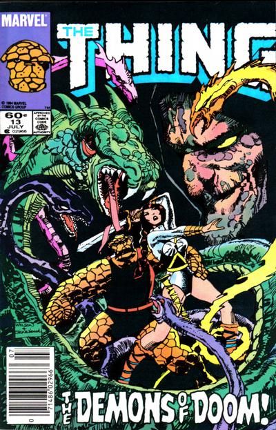 The Thing, Vol. 1 In All the Gathering Gloom |  Issue#13B | Year:1984 | Series: Fantastic Four |
