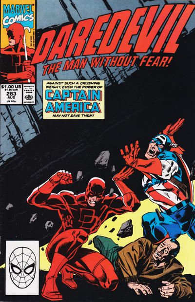 Daredevil, Vol. 1 The American Nightmare |  Issue#283A | Year:1990 | Series: Daredevil | Pub: Marvel Comics