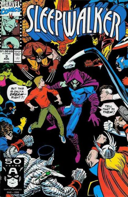Sleepwalker Theater of Madness |  Issue#3A | Year:1991 | Series:  |