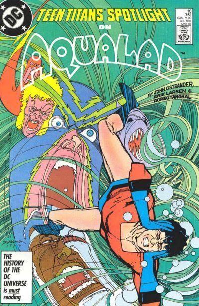 Teen Titans Spotlight Scar Tissue |  Issue#10A | Year:1987 | Series: Teen Titans | Pub: DC Comics