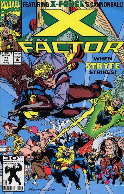 X-Factor, Vol. 1 Great X-Pectations |  Issue#77A | Year:1992 | Series: X-Factor | Pub: Marvel Comics