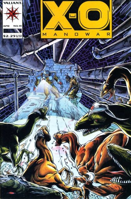 X-O Manowar, Vol. 1 Concrete Jungle |  Issue#15A | Year:1993 | Series: X-O Manowar | Pub: Valiant Entertainment | Cvr A Sears