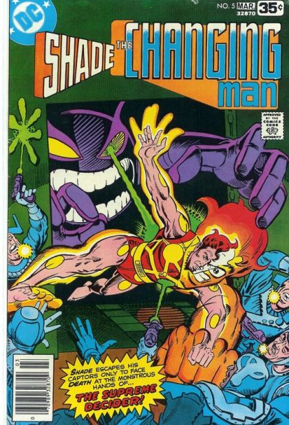 Shade the Changing Man, Vol. 1 The Captive of Changing Captors |  Issue#5 | Year:1978 | Series: Shade the Changing Man | Pub: DC Comics |